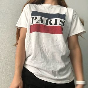 brandy melville paris tee